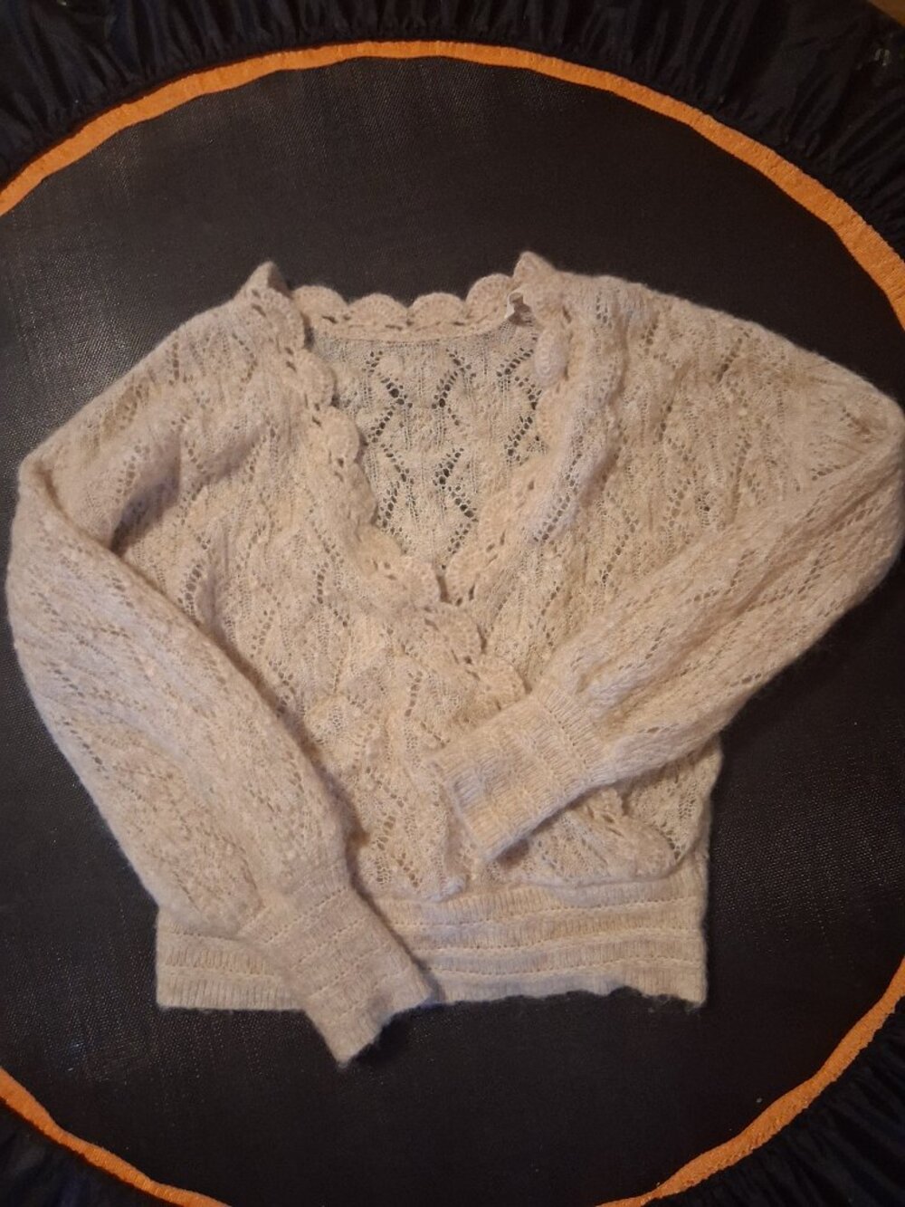 La Maille Sezane Mohair Sweater